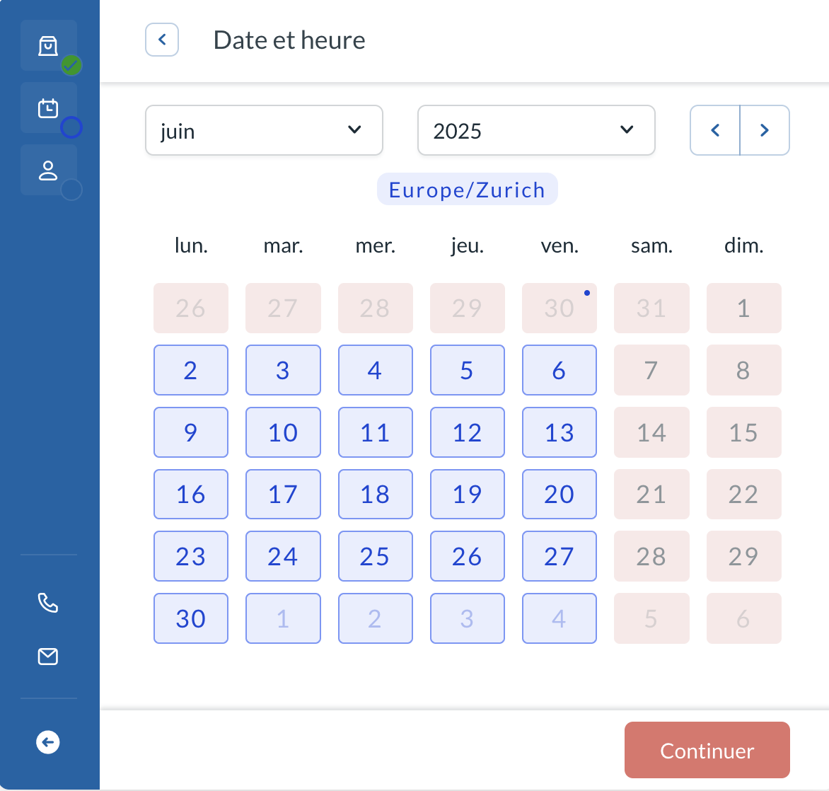 Amelia Booking