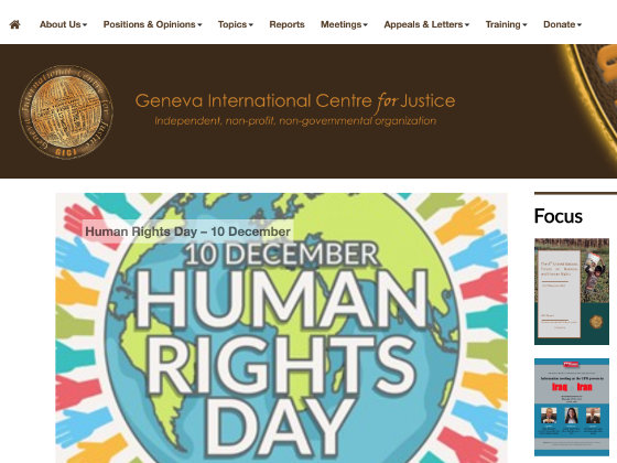 Website redesign for an NGO in Geneva