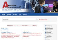 Annuaire des professionnels de la communication en Suisse romande