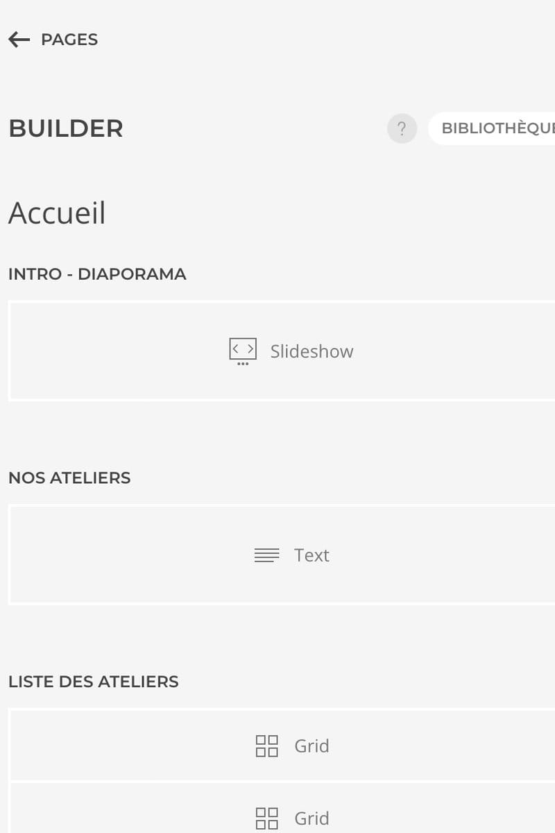 Edit your website on frontend